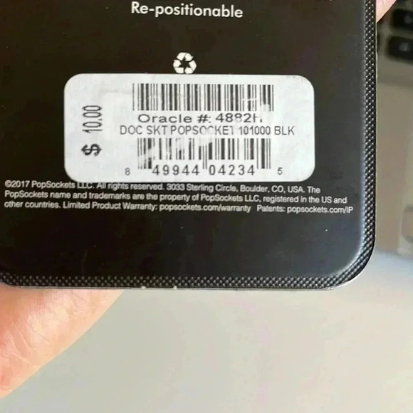 Pop socket - black new unused - Picture 4 of 4